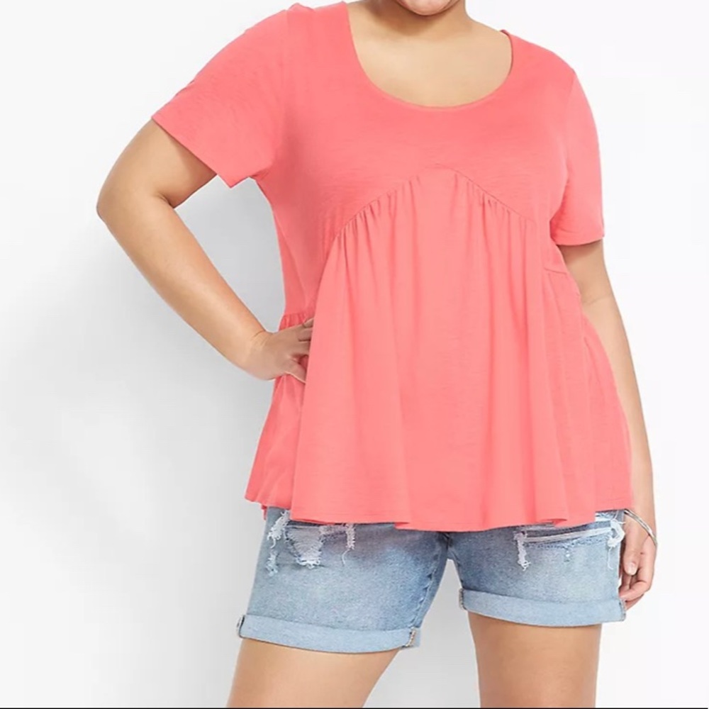 New Lane Bryant Babydoll Top size 18/20
